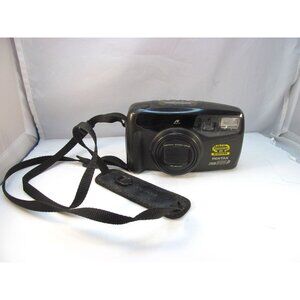 Pentax Panorama Zoom 280P 35mm Film Camera with Strap - Untested AS IS